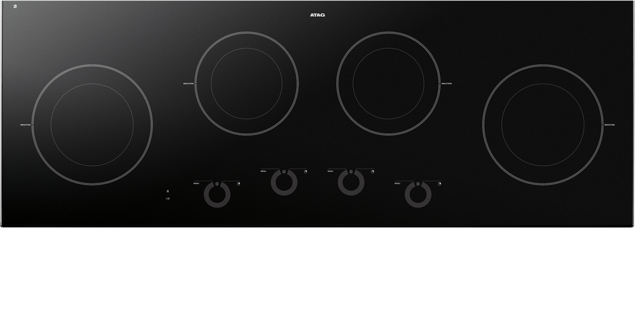 ATAG HI1272S kookplaat Zwart Ingebouwd Inductiekookplaat zones 4 zone(s)