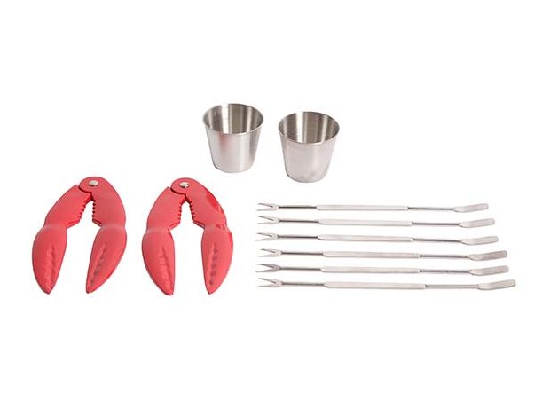 Kreeftenset COSY & TRENDY 9460966 Tang, vorkjes en potjes