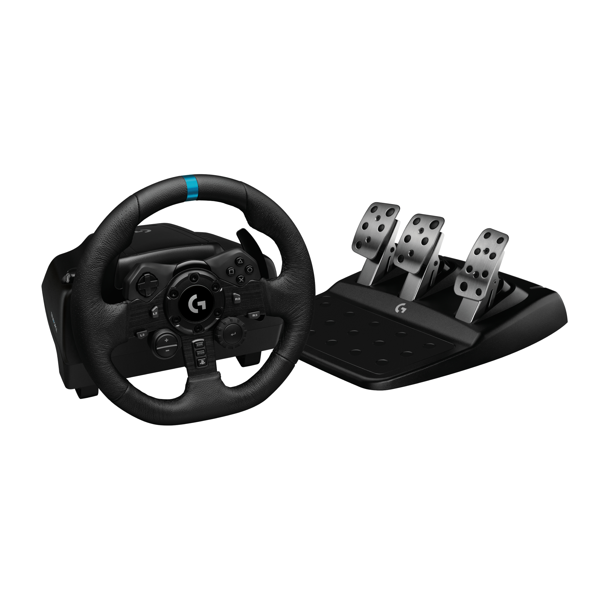 Logitech G G923 Zwart USB Stuurwiel & pedalen PC PS4