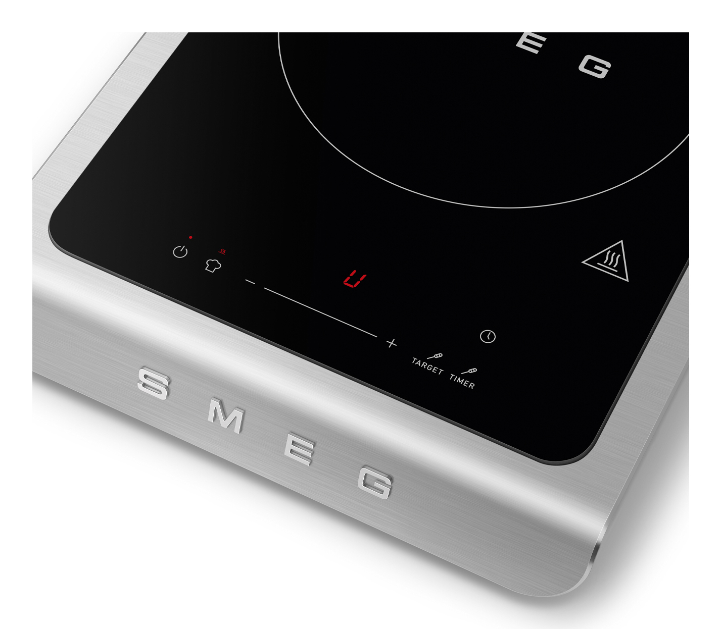 Draagbare kookplaat SMEG PIC01WHMEU inductie Mat Wit