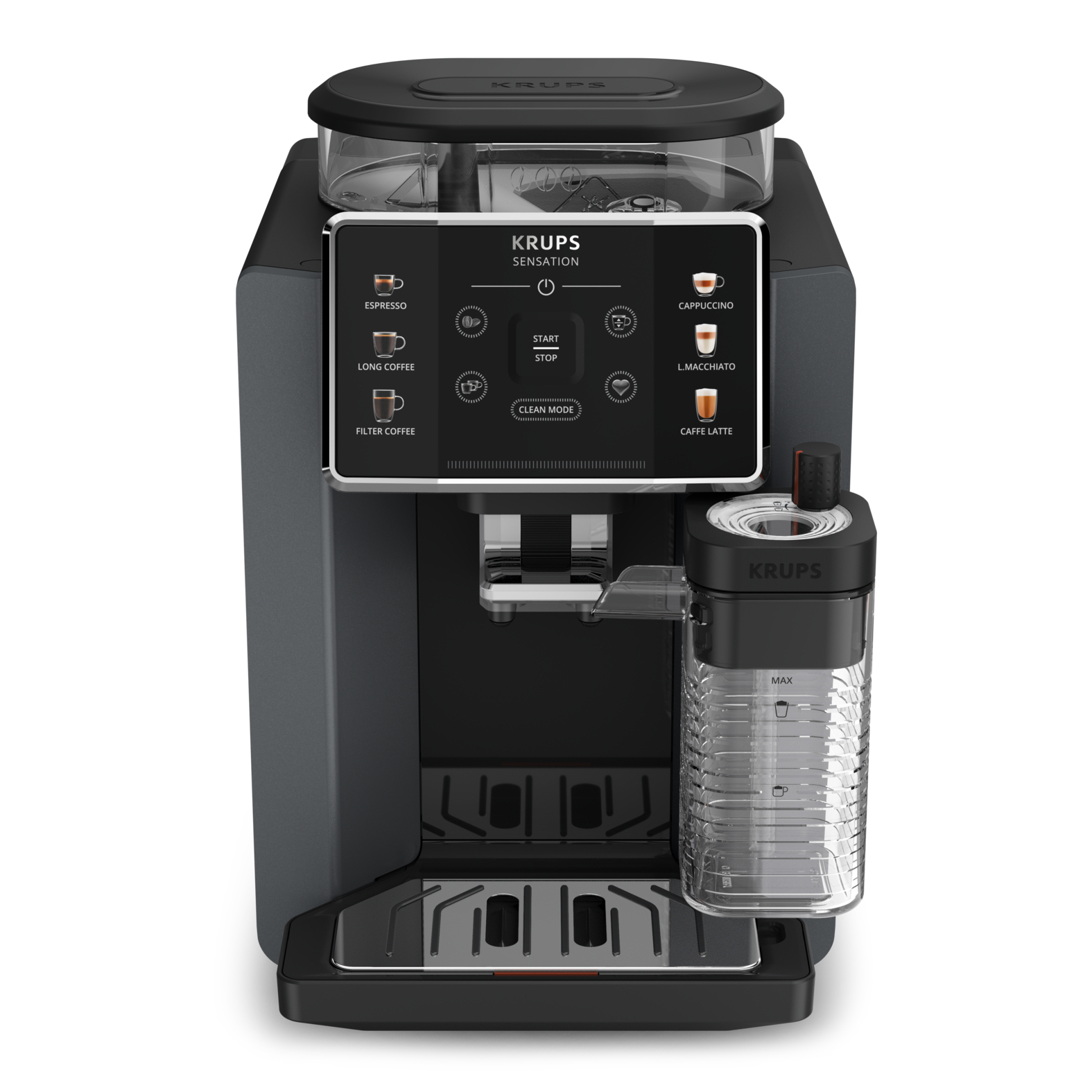 Espressomachine KRUPS EA912B10 Sensation Milk / M90