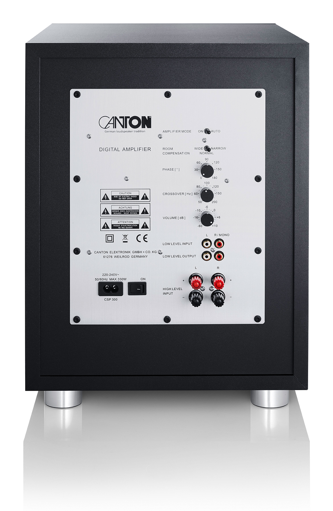 Subwoofer CANTON Power Sub 10 zwart