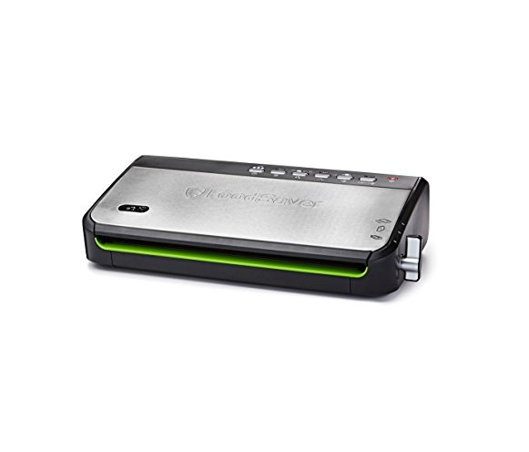 FoodSaver FFS005X vacuum sealer 0,5 mbar Zwart, Roestvrijstaal