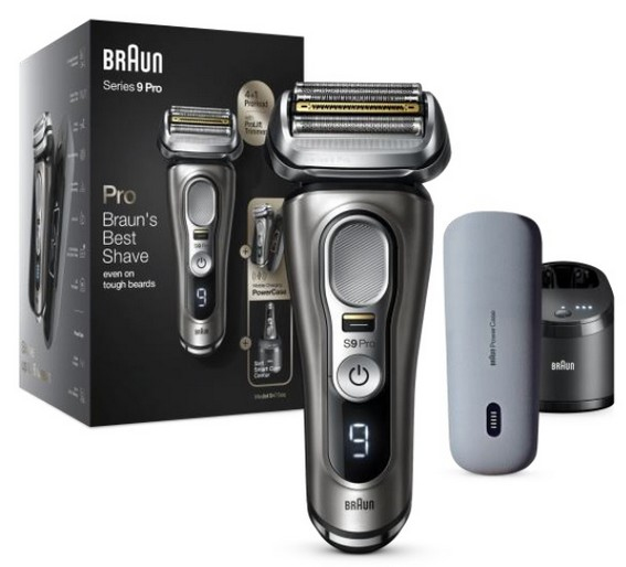 Braun Series 9 9475cc Scheerapparaat met scheerblad Trimmer Zwart