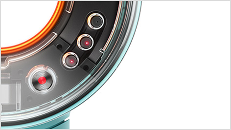 Haardroger DYSON 515276-01 HD07 Supersonic Nural blauw / oranje