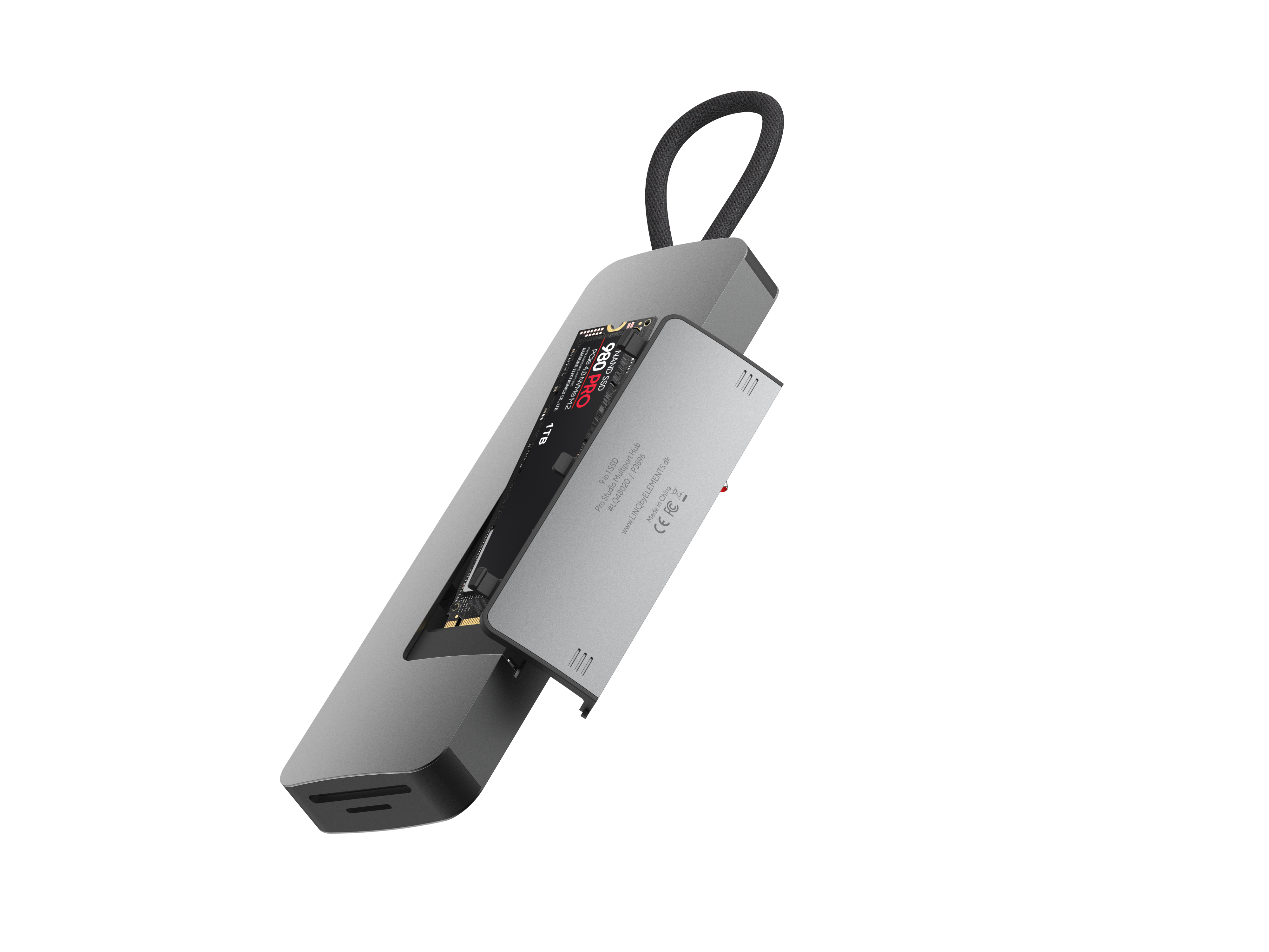 Linq byELEMENTS 9 in 1 Pro SSD Hub