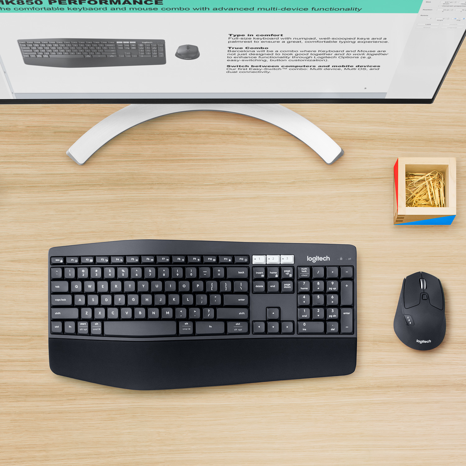Logitech wireless desktop MK850