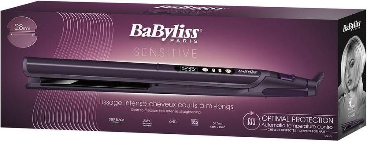 Stijltang BABYLISS ST450E Sensitive