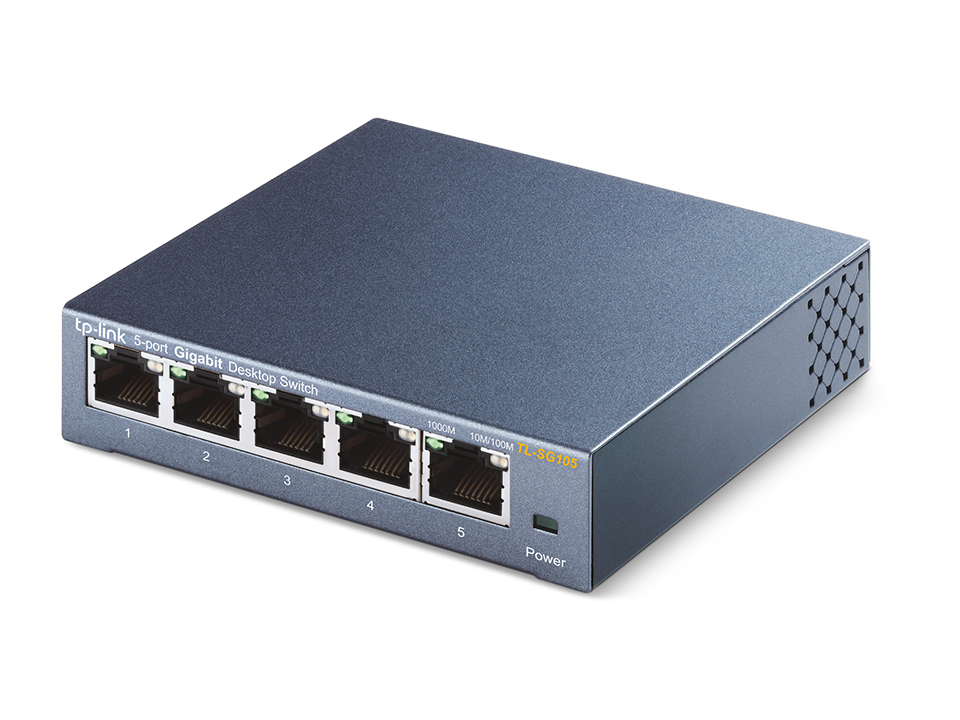 Switch TP/D-Link TL-SG105/1005D 5-Port