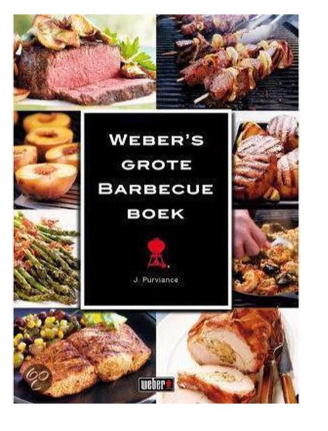 Kookboek WEBER 822569 Weber's grote barbecue boek