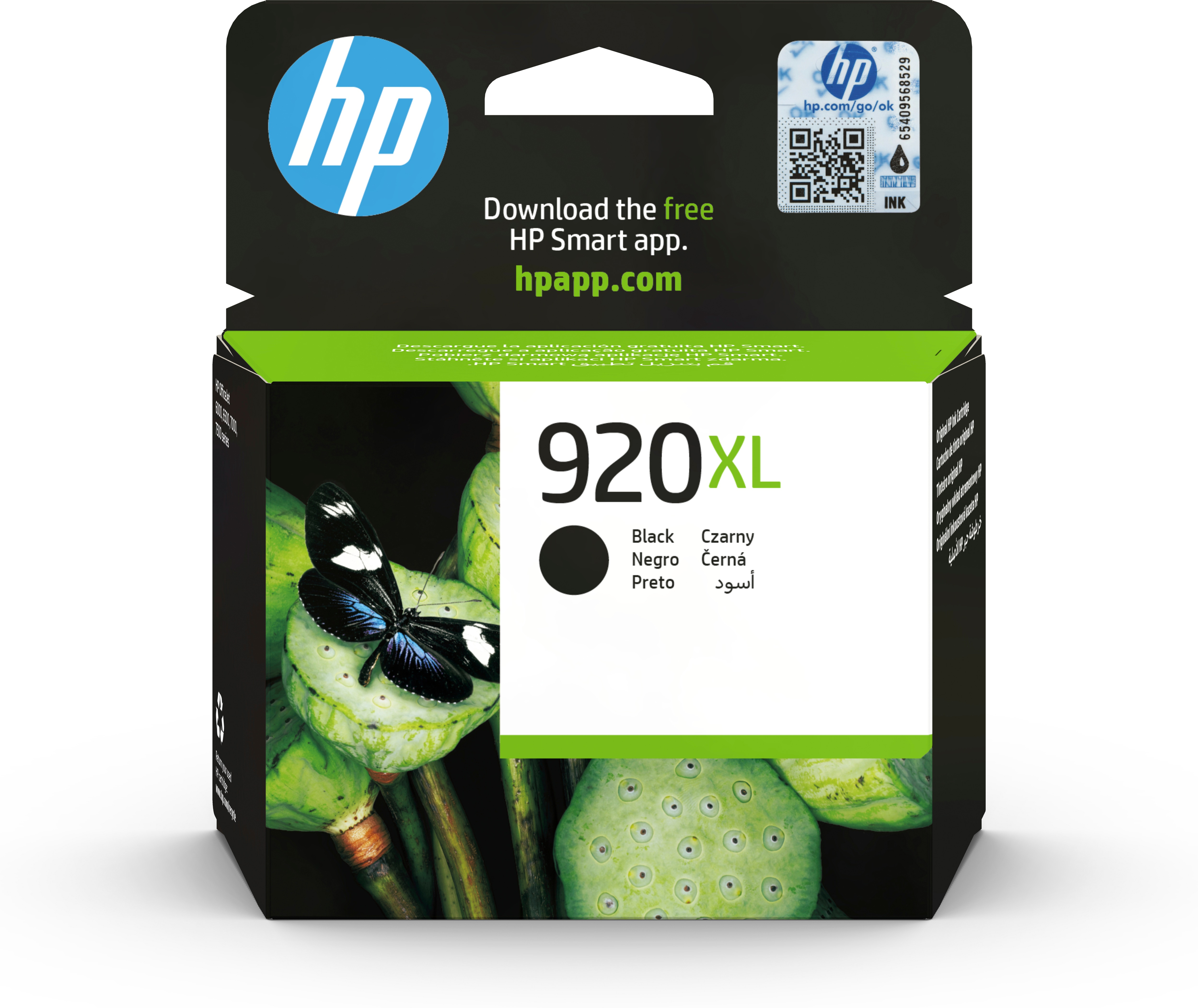 Inktpatroon HP 920XL Zwart