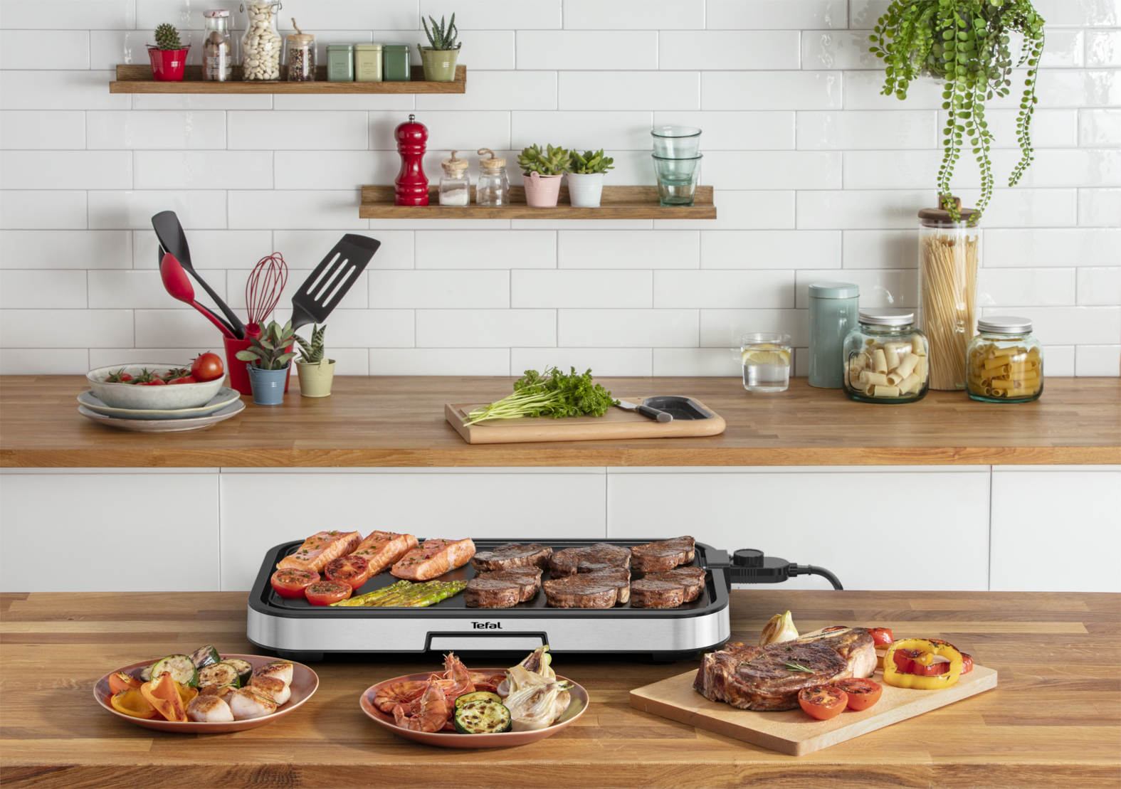 Tefal CB631D Giant Plancha CB631D XXL-bakoppervlak