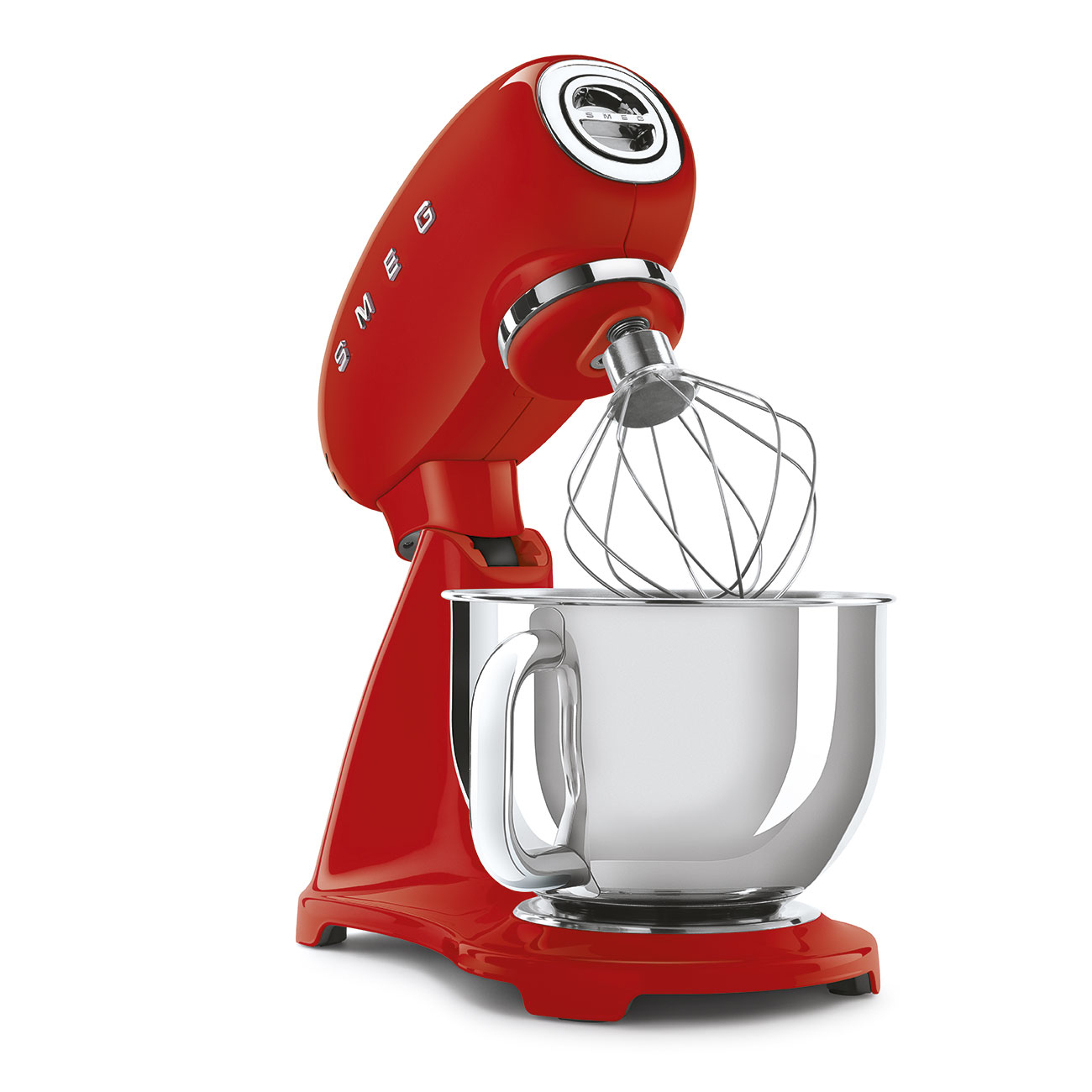 Keukenrobot SMEG SMF03RDEU 50's Style / Full Colour Rood