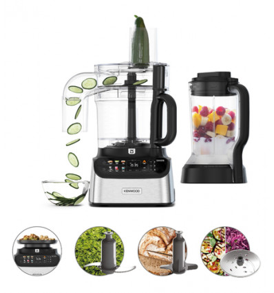 Foodprocessor en blender KENWOOD FDM73.480SS Multipro One Touch