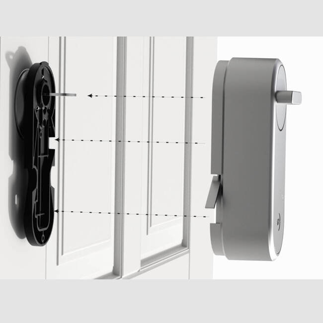 Yale linus smart door lock anthraciet