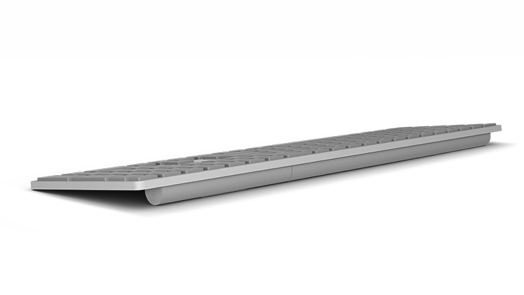 Microsoft 3YJ-00006 toetsenbord voor mobiel apparaat Belgisch Bluetooth Grijs