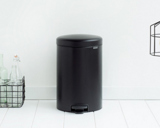 Pedaalemmer BRABANTIA 114106 NewIcon 20L Matt Black