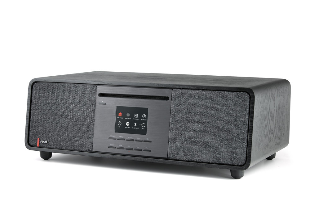 R/CD-speler PINELL Supersound 701 zwart