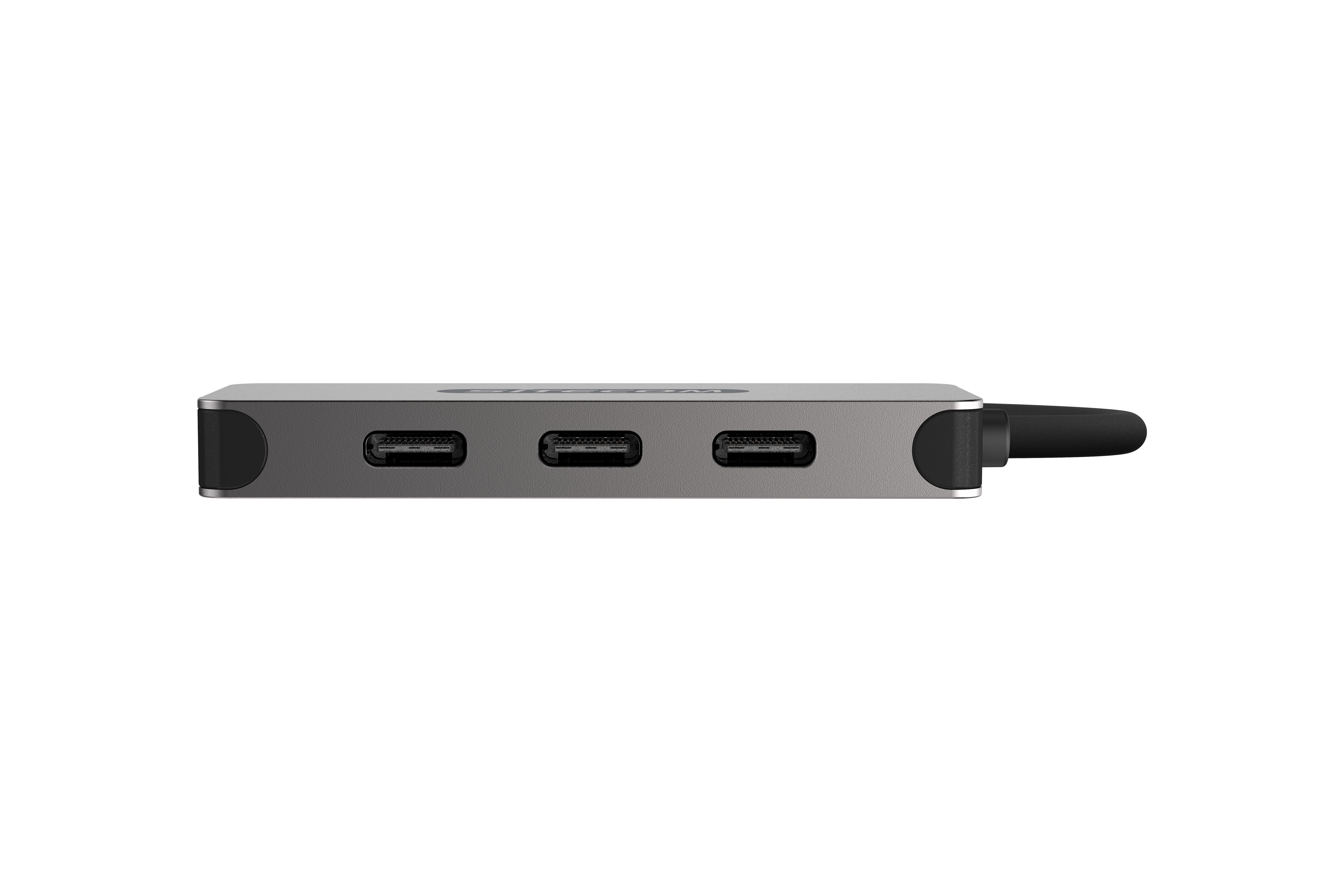 Sitecom CN-385 interface hub USB 3.2 Gen 1 (3.1 Gen 1) Type-C 5000 Mbit/s Aluminium, Zwart