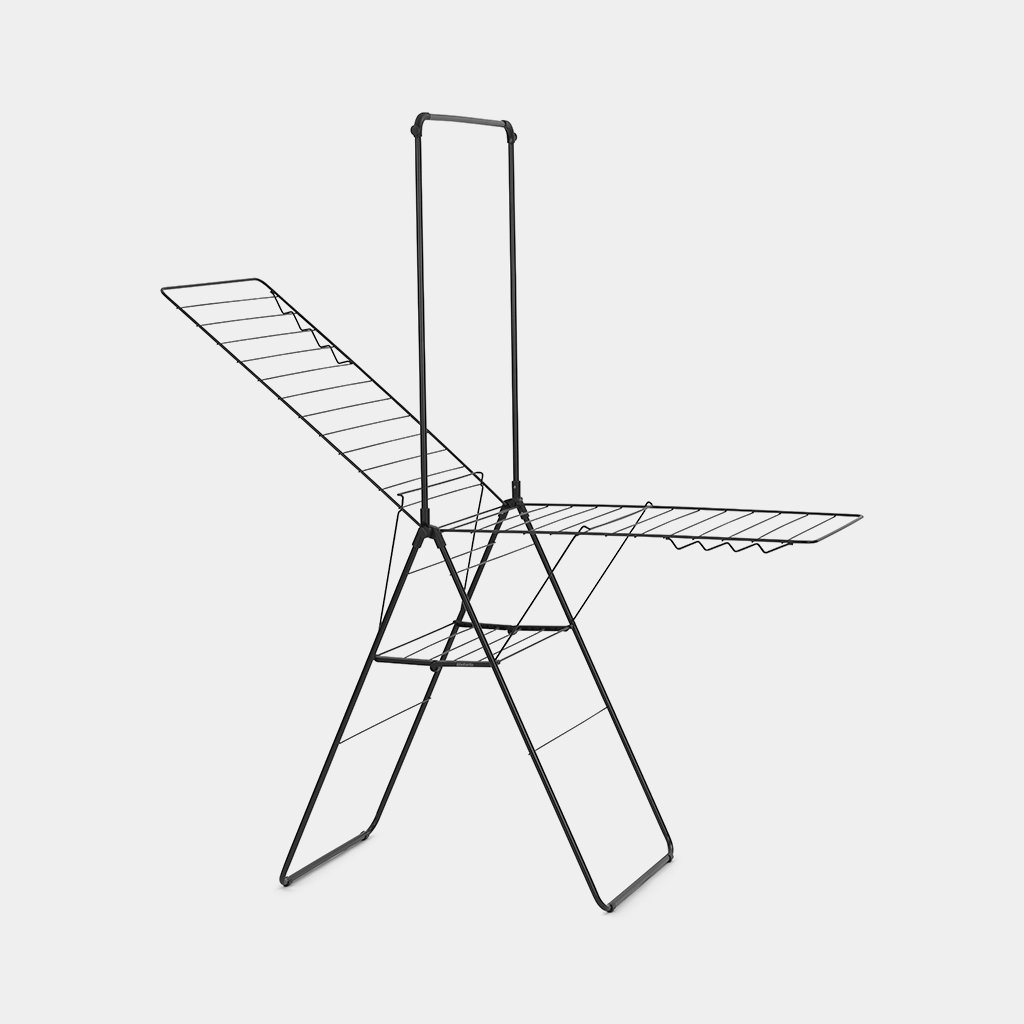 Droogrek BRABANTIA 403521 HangOn 25m met stang Matt Black