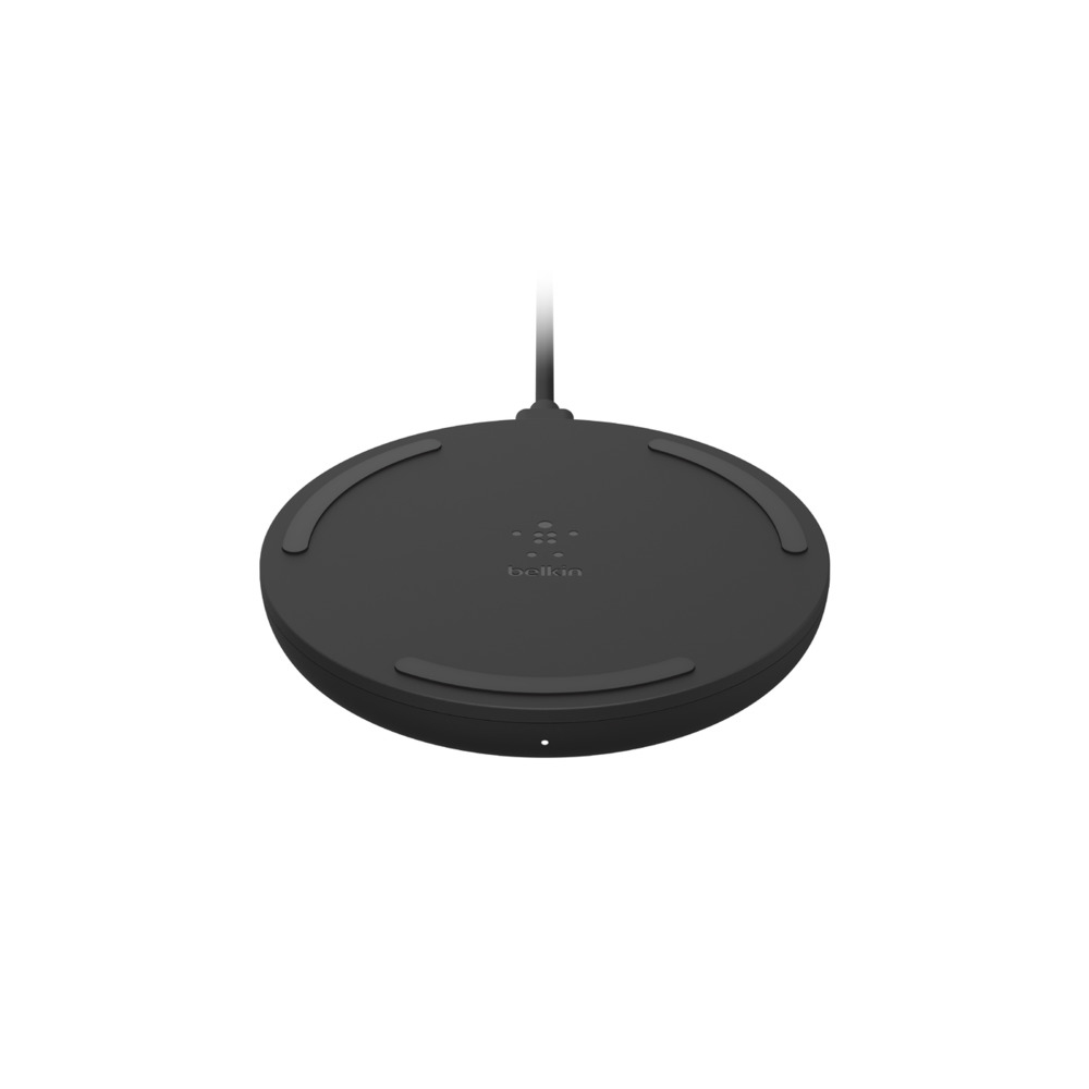 BELKIN WIRELESS CHARGING PAD BLACK& PSU 15W