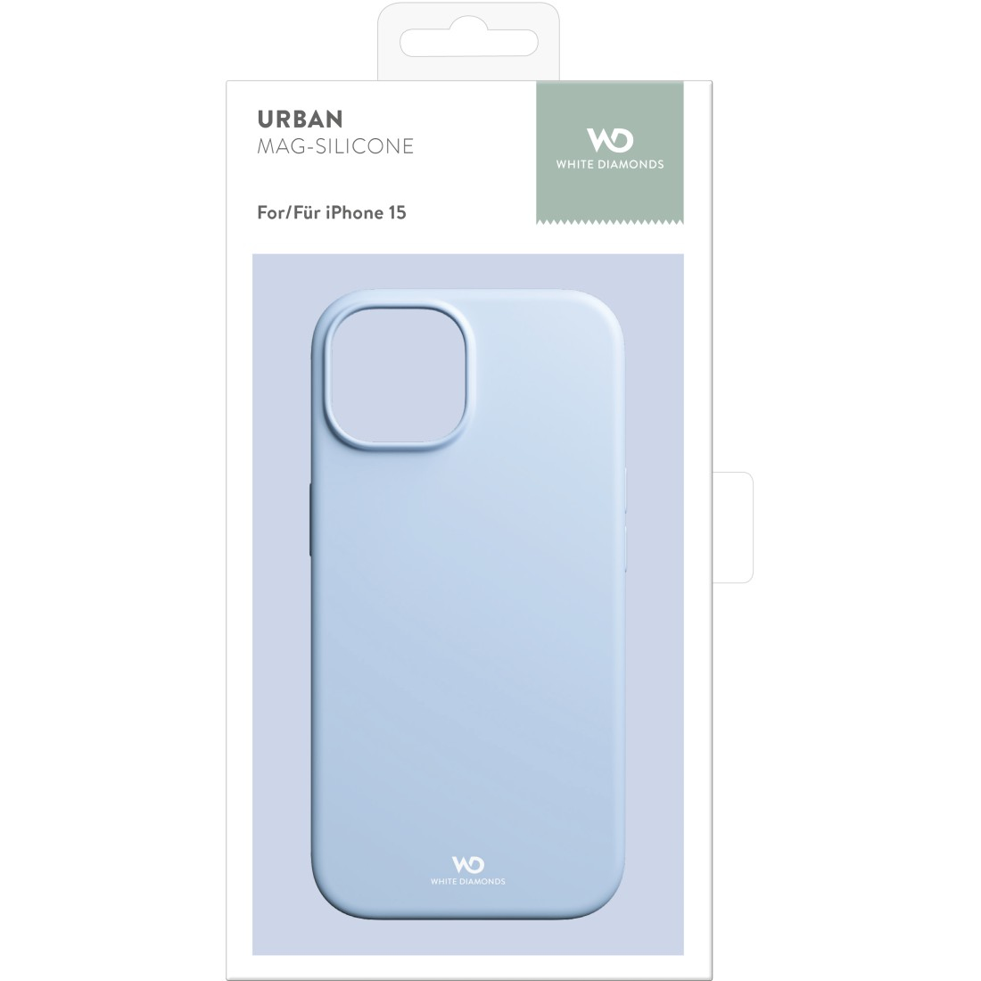 White Diamonds Mag Urban mobiele telefoon behuizingen 15,5 cm (6.1") Hoes Lichtblauw