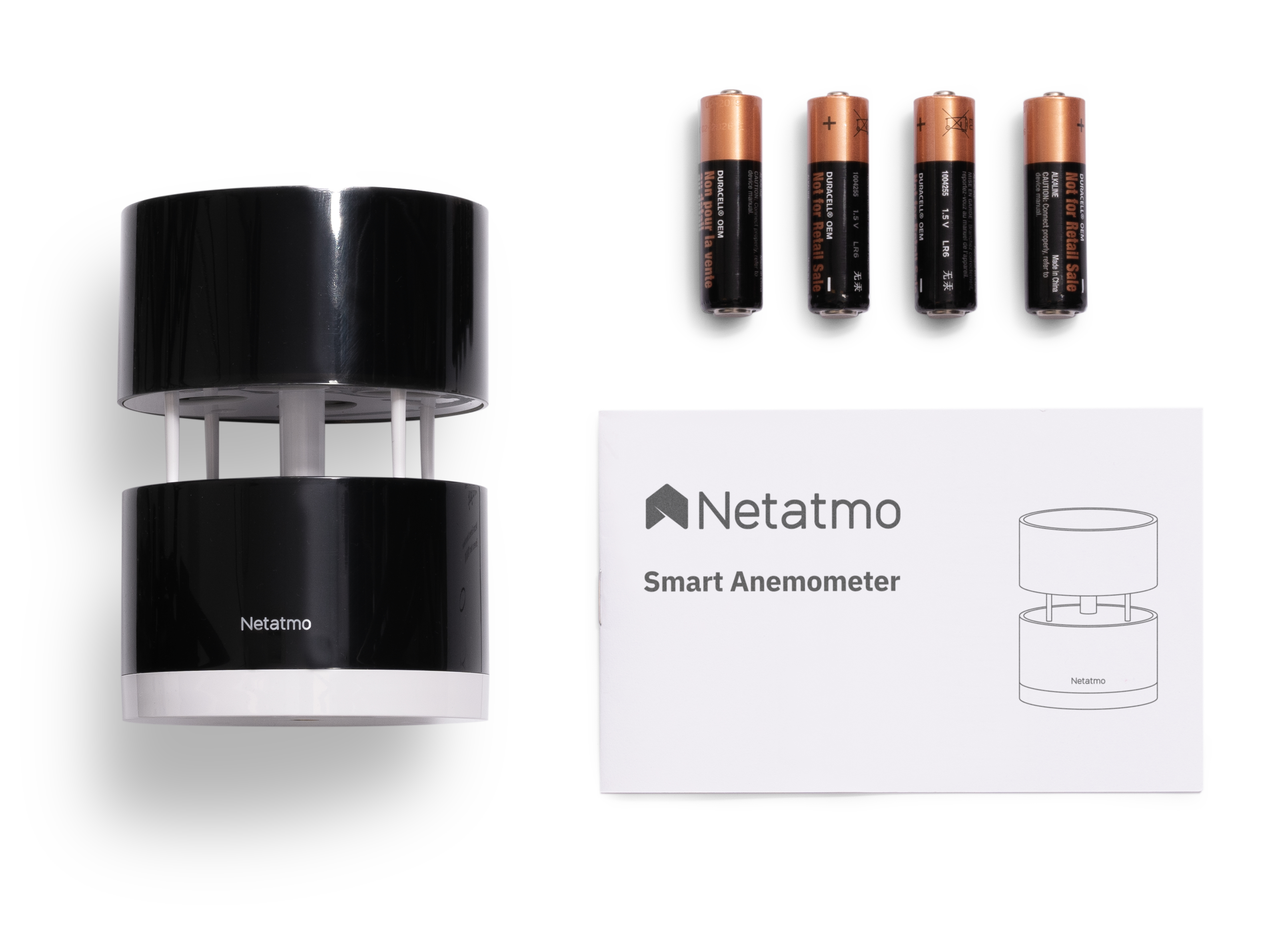 Netatmo Wind Gauge smart home milieu-sensor Draadloos