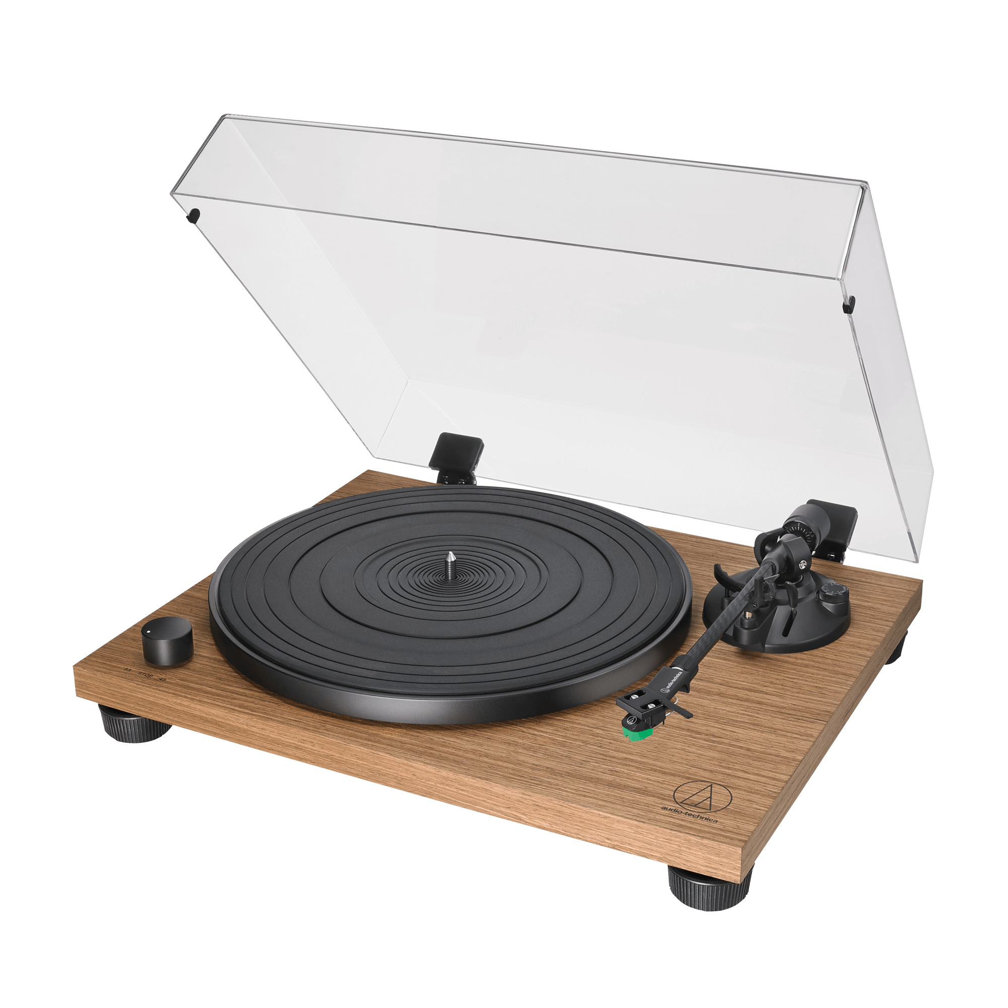 Platenspeler AUDIO-TECHNICA AT-LPW40WN walnoot