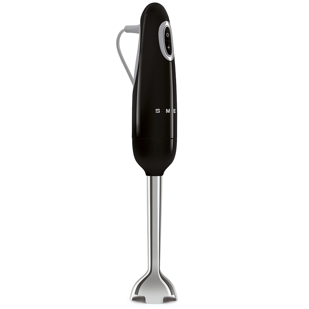 Staafmixer SMEG HBF03BLEU 50's style / zwart 