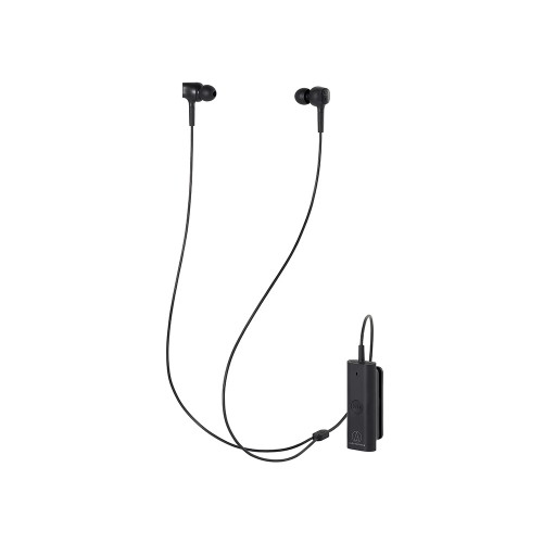 Audio-Technica ATH-ANC100BT hoofdtelefoon/headset Bedraad en draadloos In-ear Muziek Micro-USB Bluetooth Zwart