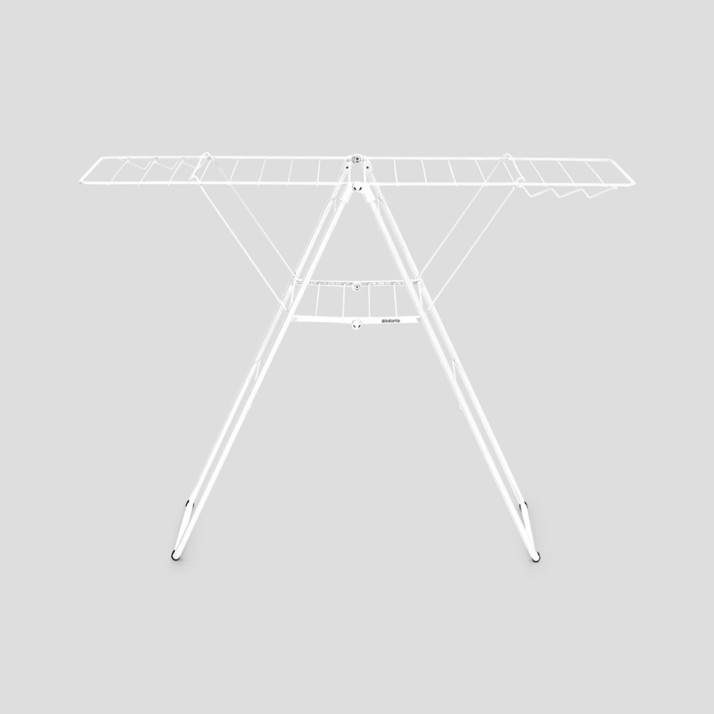 Droogrek BRABANTIA 403323 HangOn 15m White