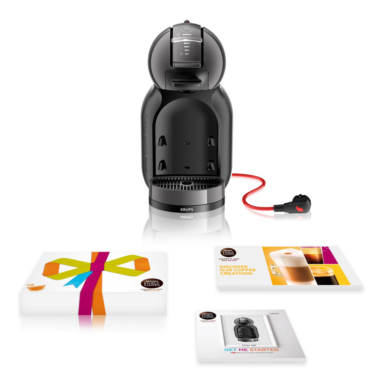 Krups Nescafé Dolce Gusto MiniMe zwart KP1208