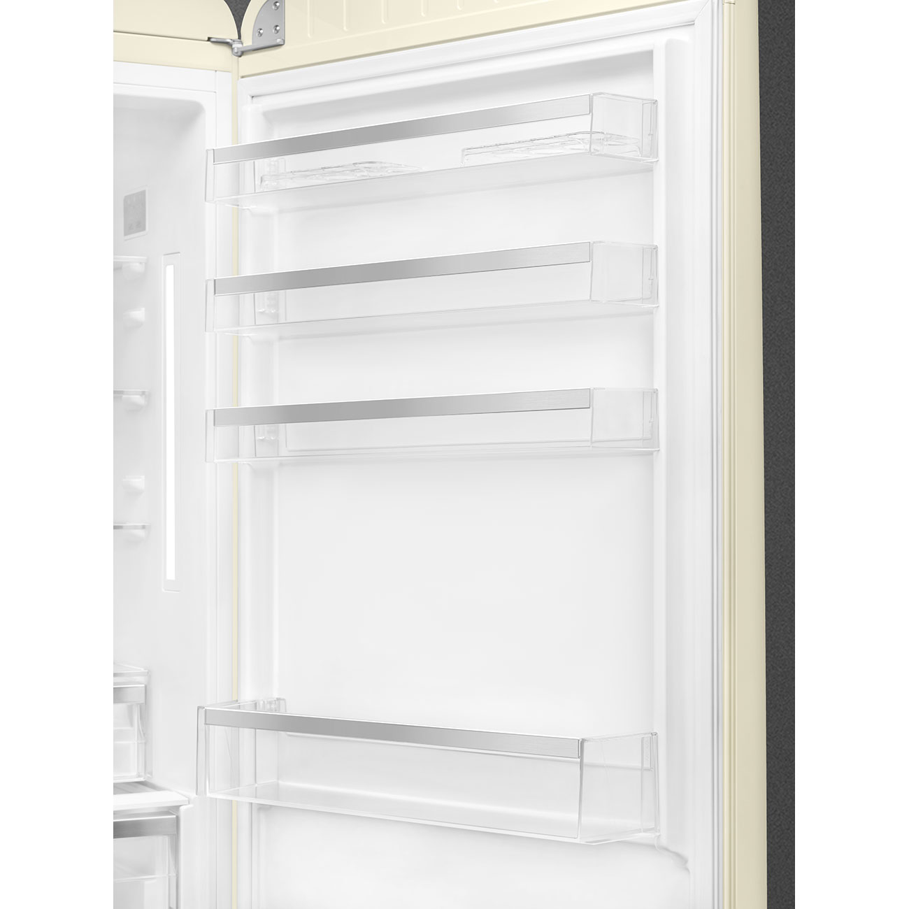Koelkast Combi SMEG FAB38RCR5 / E / 205x70cm / Crème