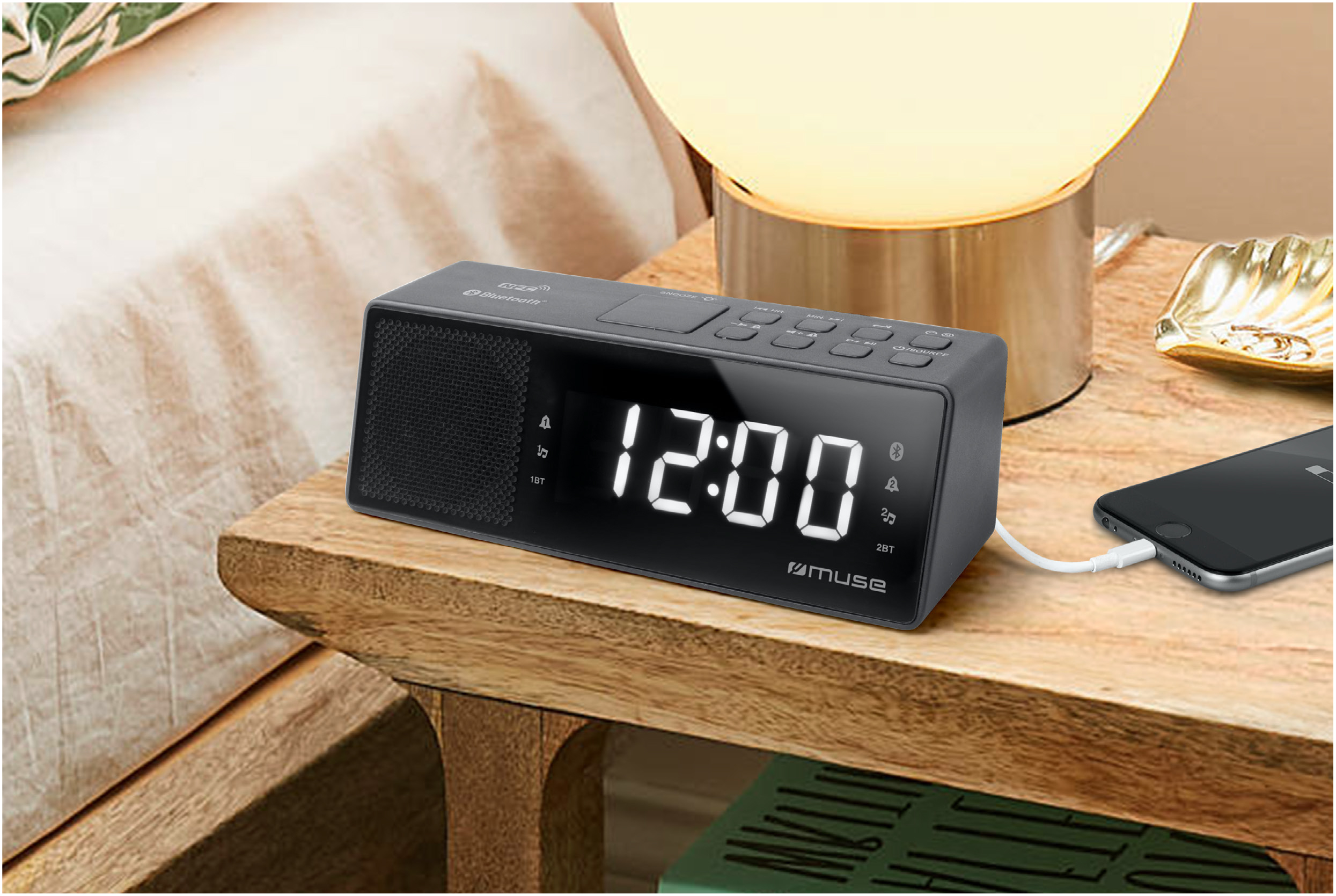 Wekkerradio MUSE M-172 BT