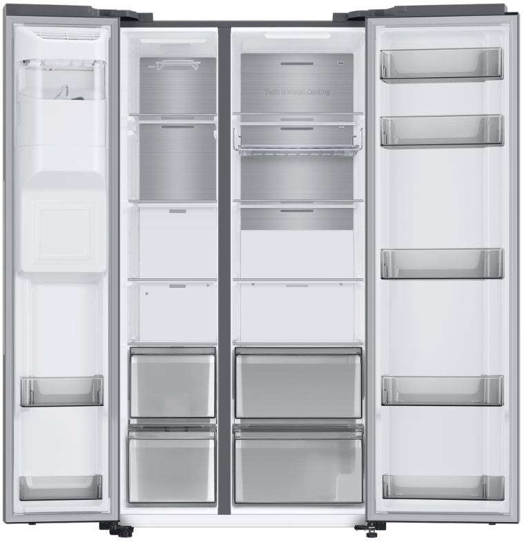 Side-by-side SAMSUNG RS68A8842SL /178cm / 409/225L / D