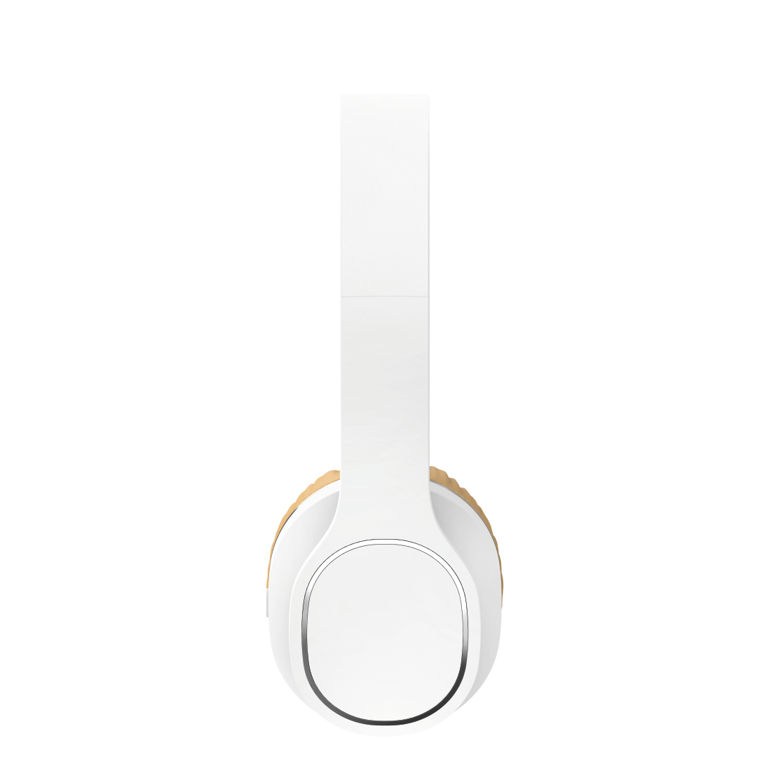 Hoofdtelefoon HAMA On-ear wit/beige