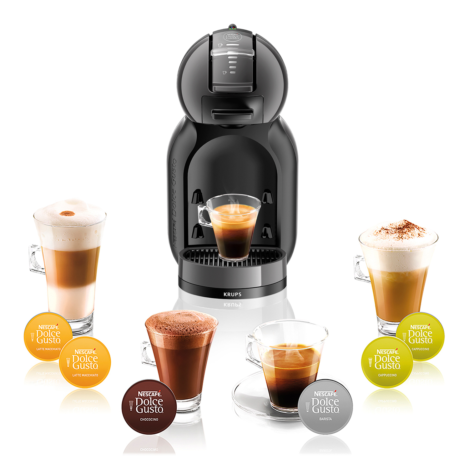 Krups Nescafé Dolce Gusto MiniMe zwart KP1208