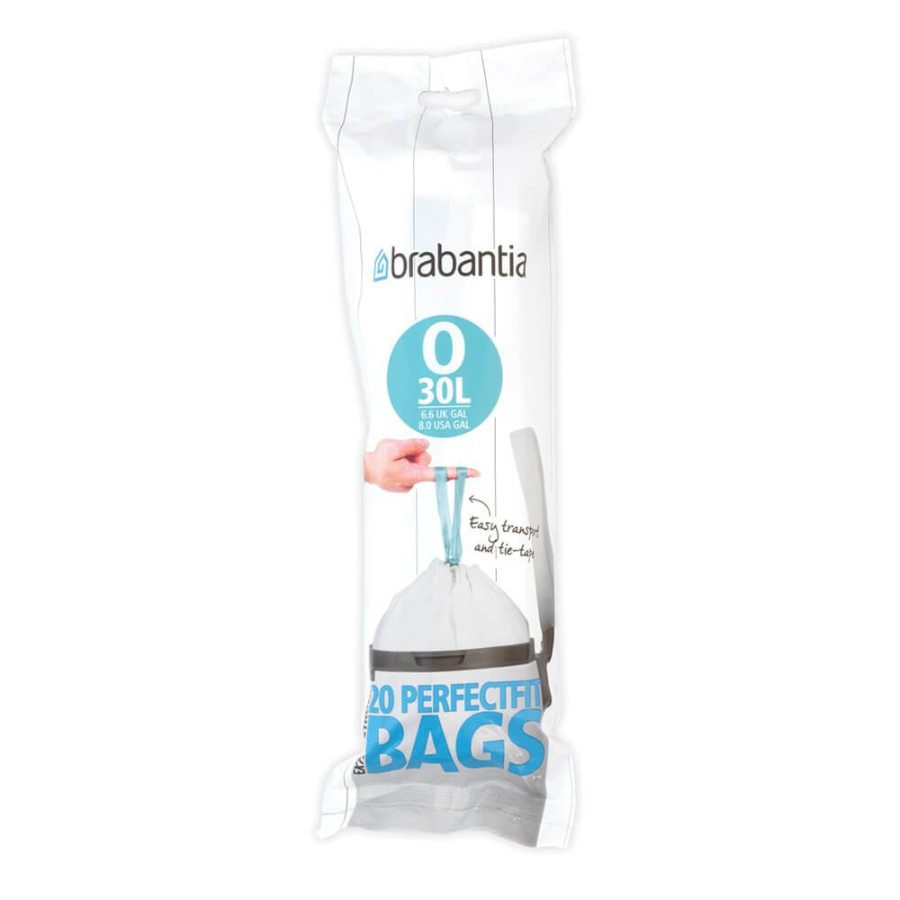 Afvalzak BRABANTIA 300349 PerfectFit O 30L 20pcs