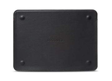 Decoded Macbook Pro 16", sleeve en cuir Frame, noir