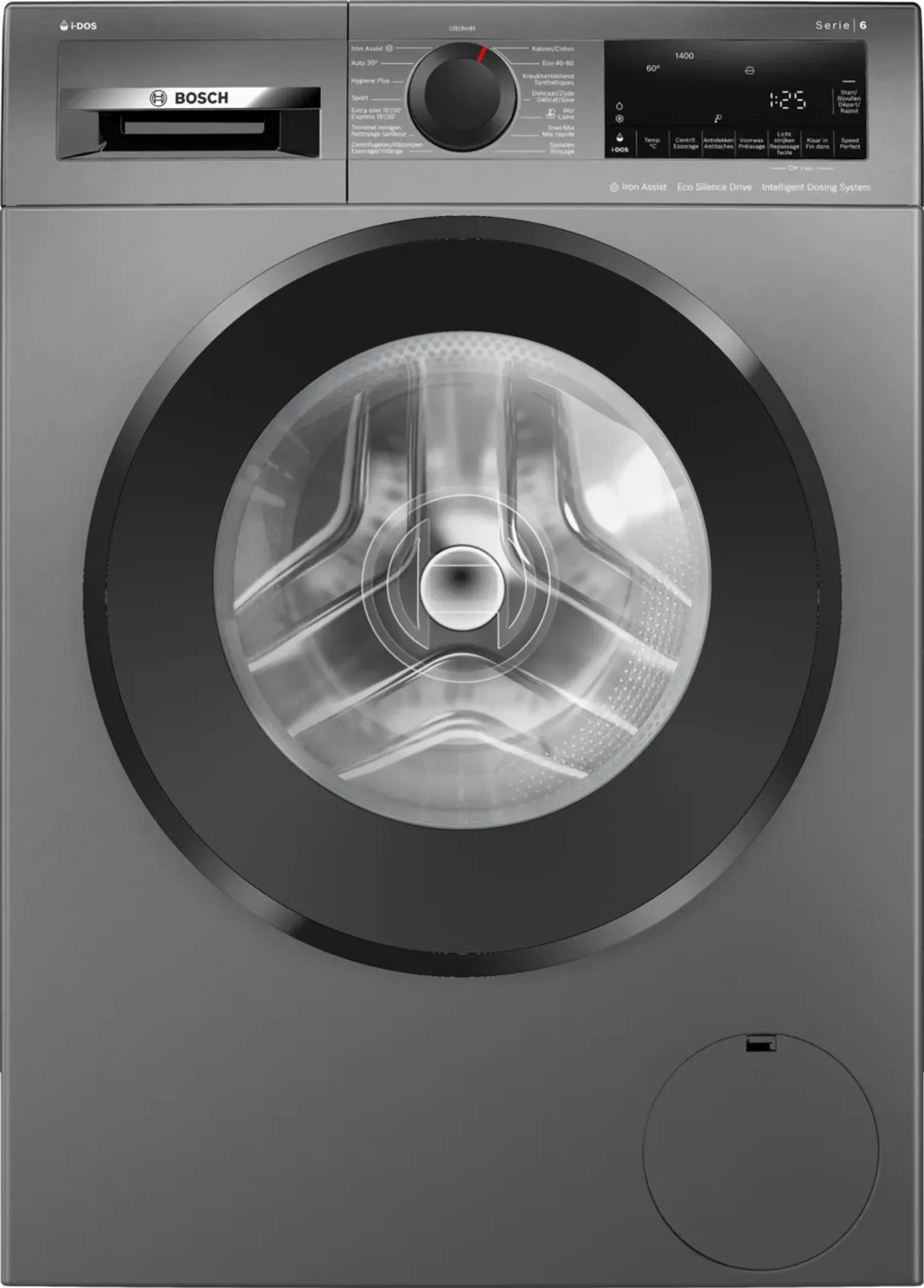 Wasmachine BOSCH WGG244FRFG black / 9kg / A / 1400rpm 