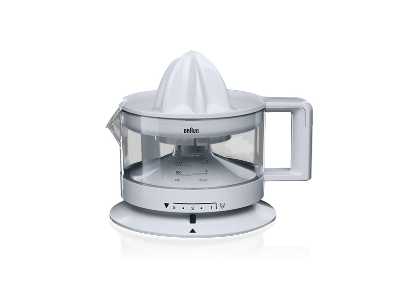 Braun TributeCollection CJ 3000 presse-agrume électrique 0,35 L 20 W Transparent, Blanc
