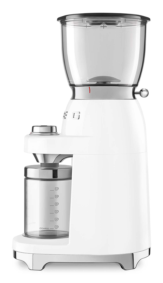 Koffiemolen SMEG CGF01WHEU Wit