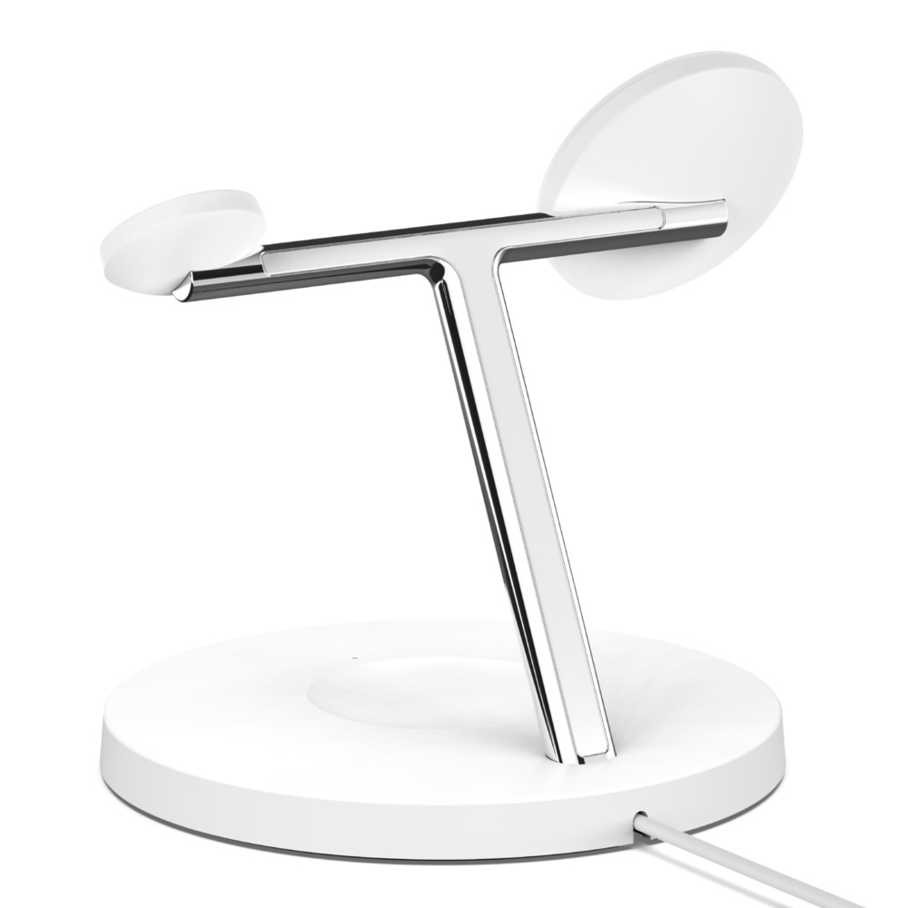 BELKIN Boost Charge Pro MagSafe 3-in-1 Wireless Stand White