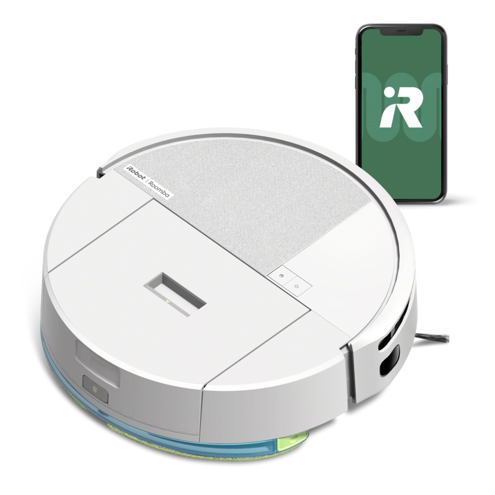 iRobot roomba 205 combo dust compactor blanc