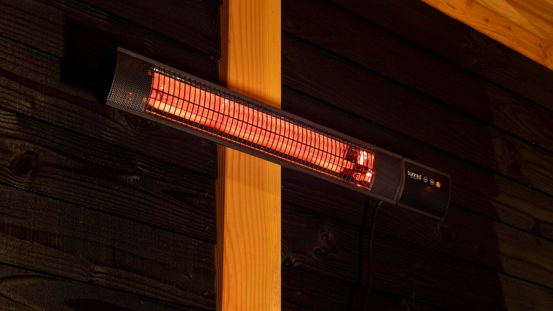 Terrasverwarmer SUNRED RD-DARK-25 Dark Wall 2500W