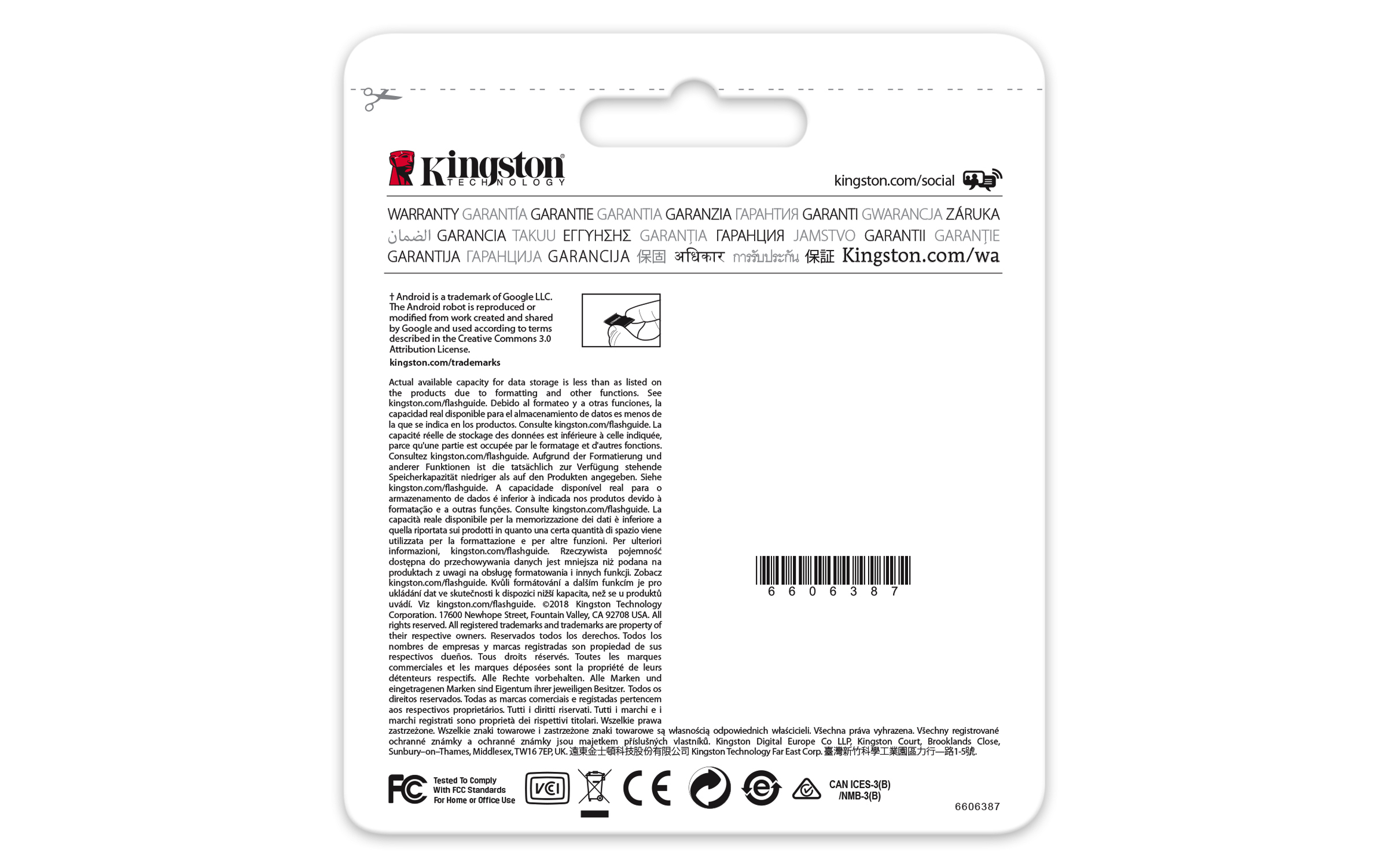 Kingston Technology Canvas Select 16 Go MicroSDHC UHS-I Classe 10