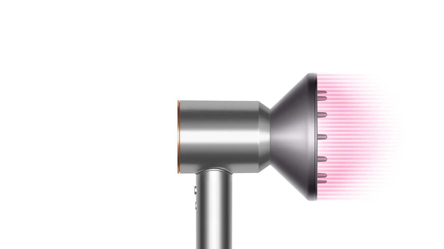 Haardroger DYSON 389922-01 HD07 Supersonic Nickel / Copper Basic