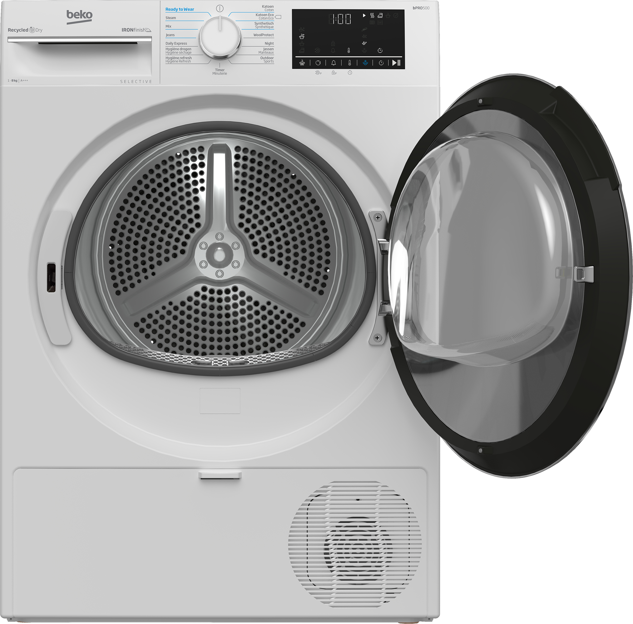 Warmtepompdroogkast BEKO B5T68243W2 / 8kg / A+++