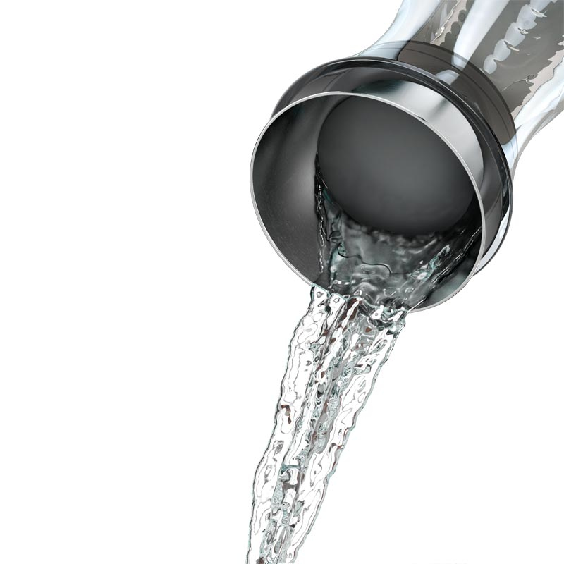 Waterkaraf EMSA 515668 Flow Classic / koelkaraf / Glas - RVS