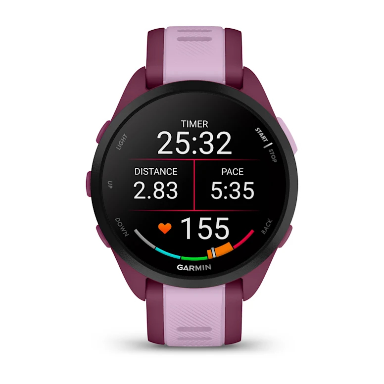 Smartwatch Garmin Forerunner 165 Music Berry/Lilac